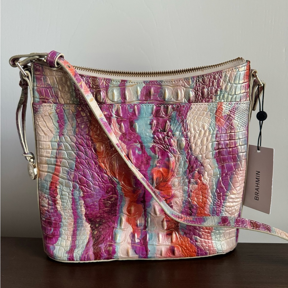 Brahmin Multi Color Katie Crossbody Bag
